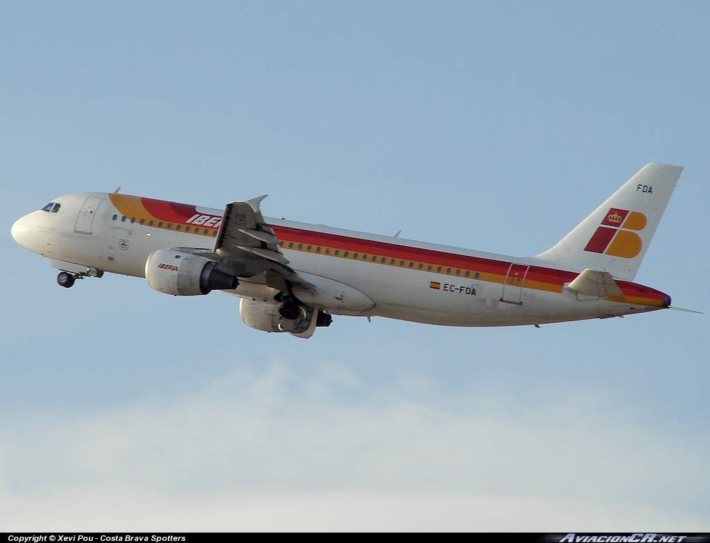 EC-FDA - Airbus A320-211 - Iberia