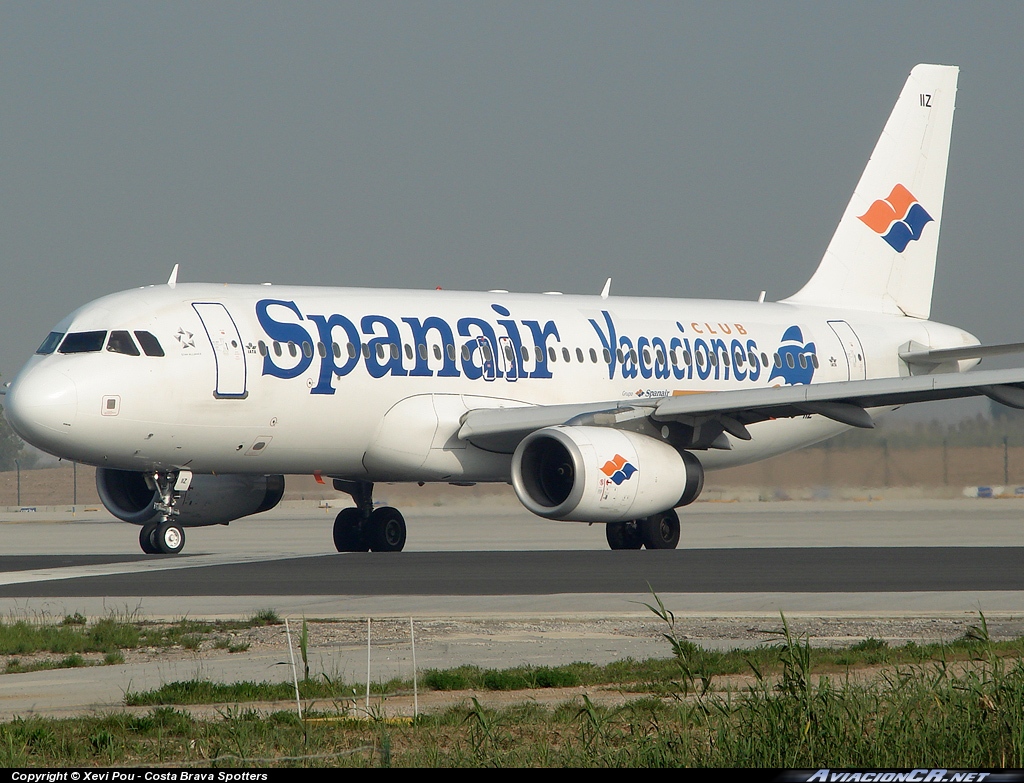 EC-IIZ - Airbus A320-232 - Spanair