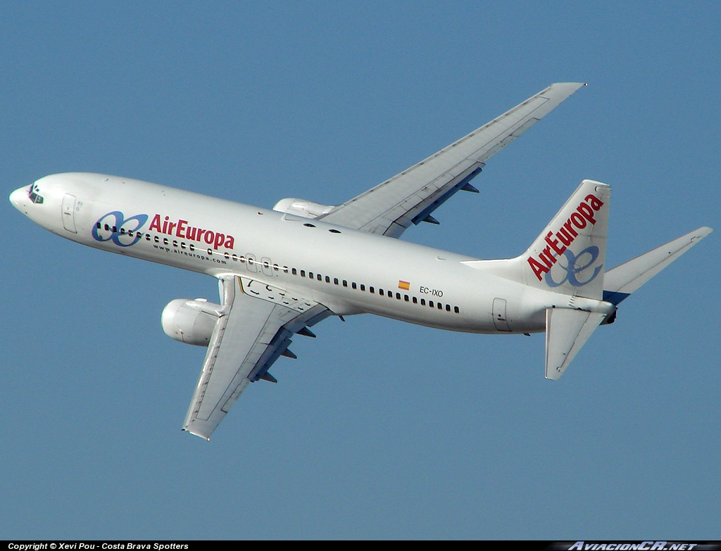 EC-IXO - Boeing 737-800 - Air Europa