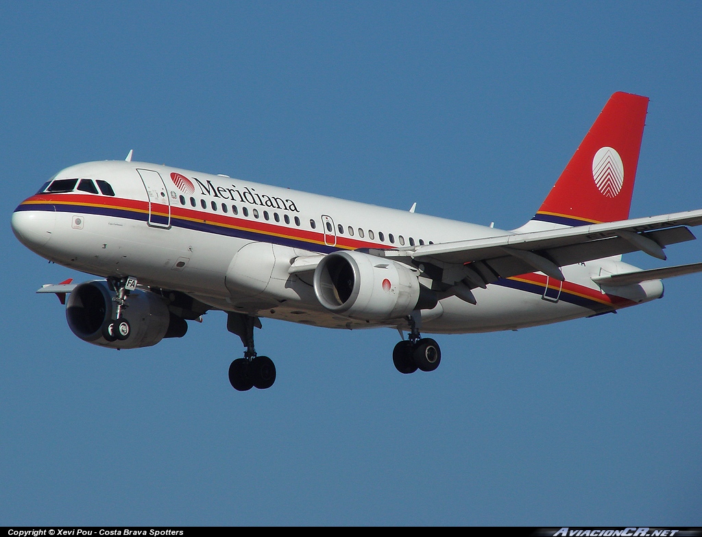 EI-DFA - Airbus A319-112 - Meridiana