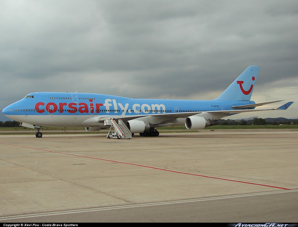 F-HLOV - Boeing 747-442 - Corsair