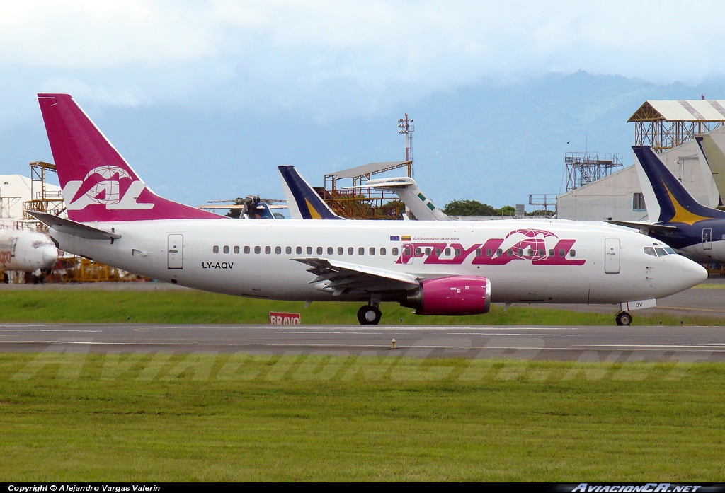 LY-AQV - Boeing 737-300 - flyLAL - Lithuanian Airlines