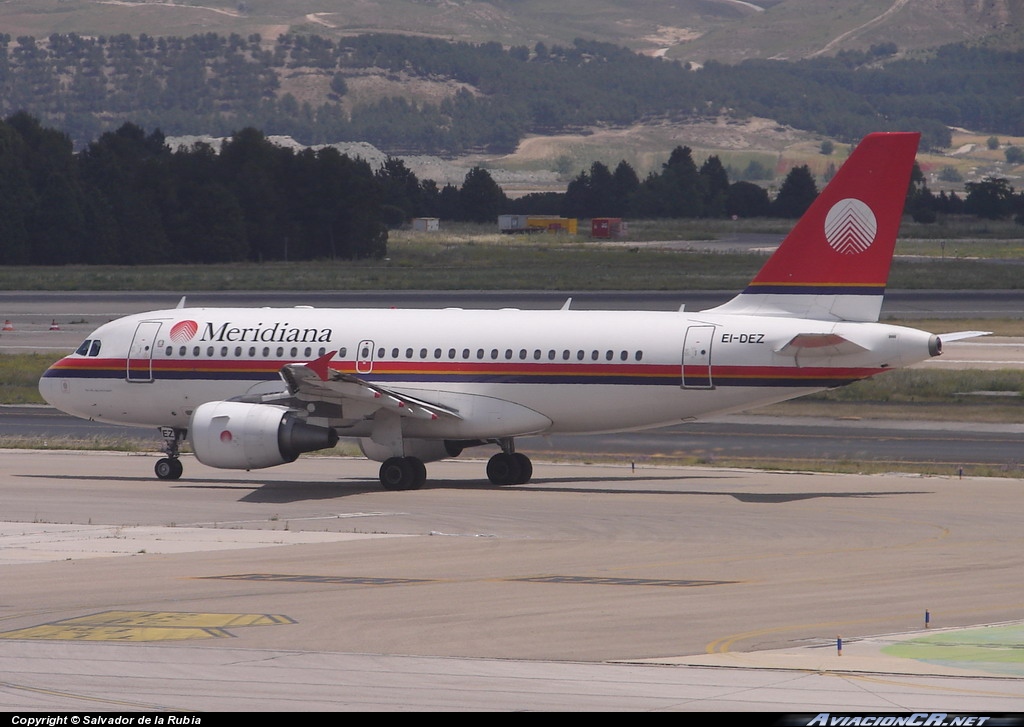 EI-DEZ - Airbus A319-112 - Meridiana