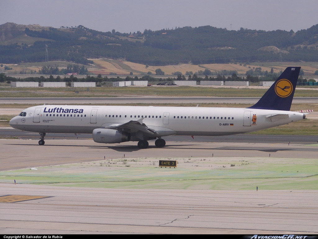 D-AIRY - Airbus A321-131 - Lufthansa