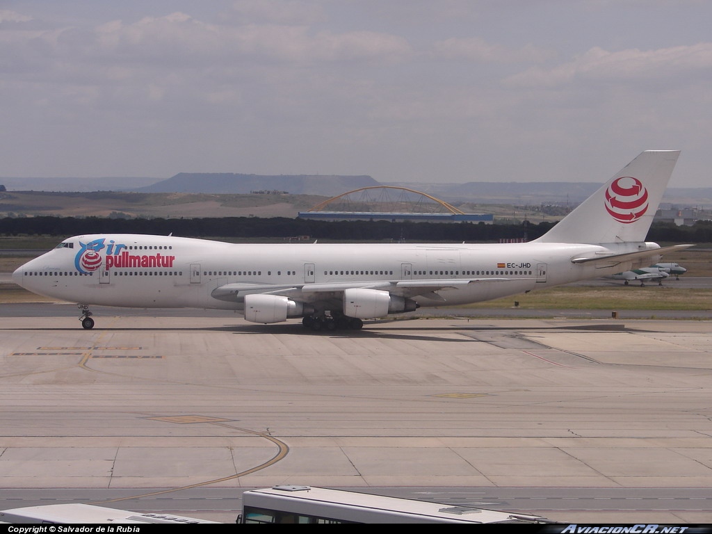 EC-JHD - Boeing 747-228BM - Air Pullmantur