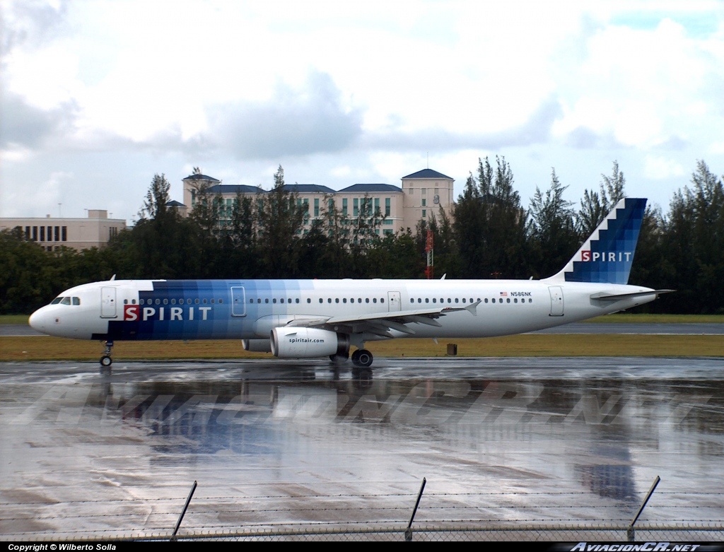N568NK - Airbus A321-100 - Spirit Airlines