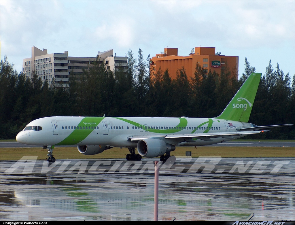 N650DL - Boeing 757-232 - Song