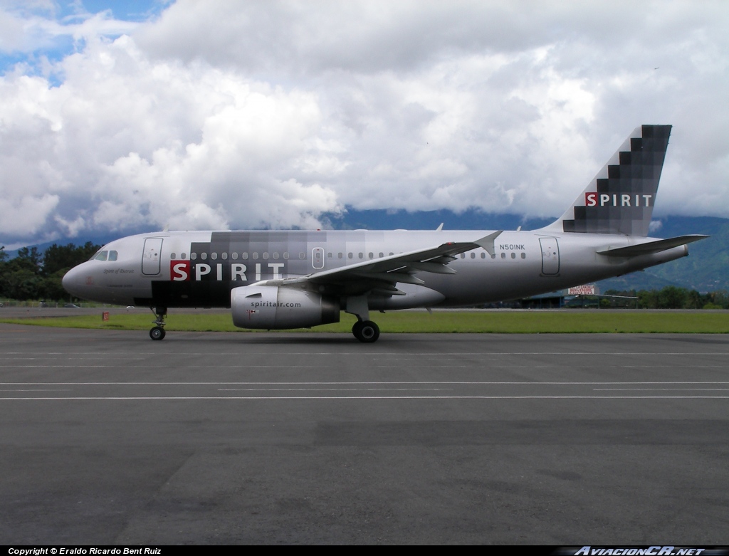 N501NK - Airbus A319-132 - Spirit Airlines