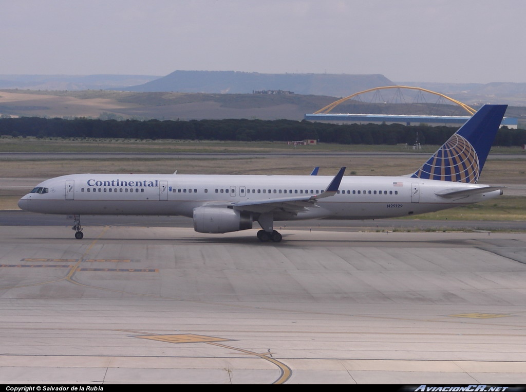 N12929 - Boeing 757-224 - Continental Airlines
