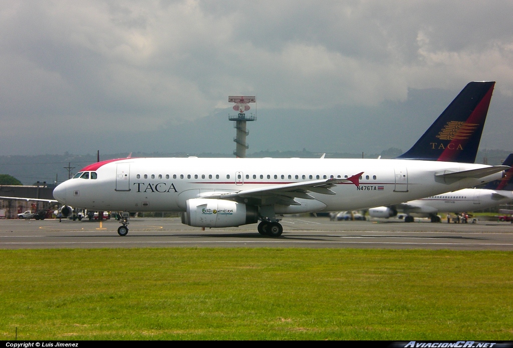 N475TA - Airbus A319-132 - TACA