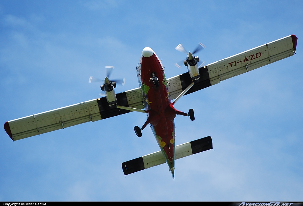 TI-AZD - De Havilland Canada DHC-6-300 Twin Otter - Nature Air