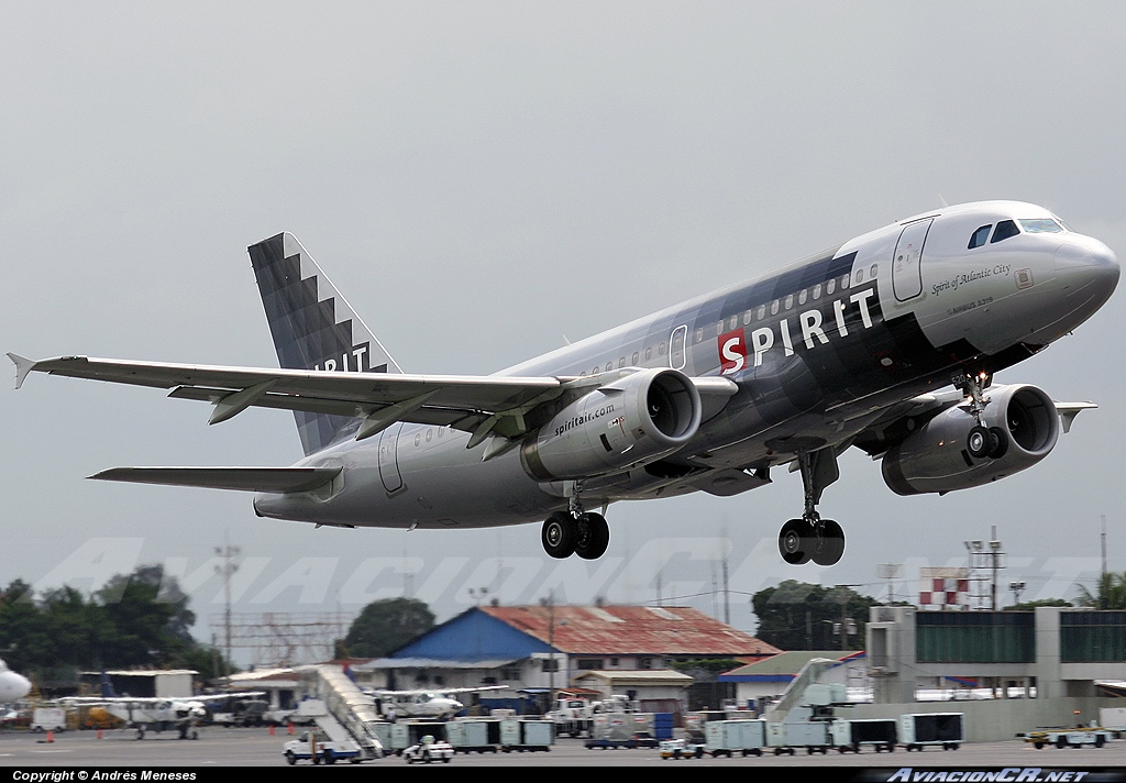 N520NK - Airbus A319-132 - Spirit Airlines