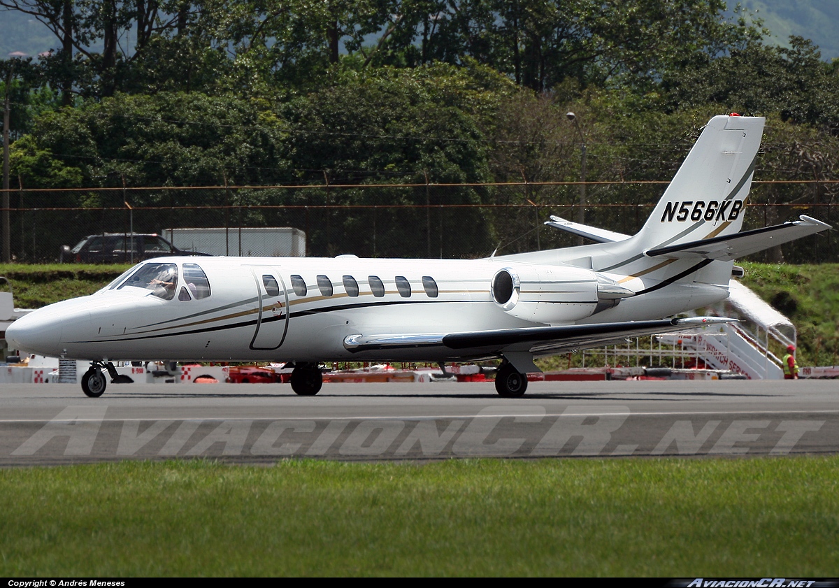 N566KB - Cessna Citation V - Privado