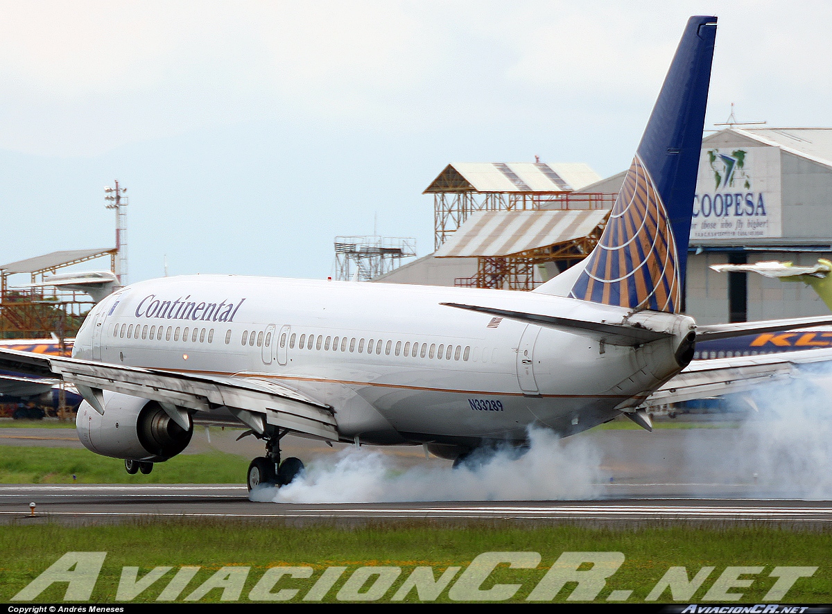 N33289 - Boeing 737-824 - Continental Airlines
