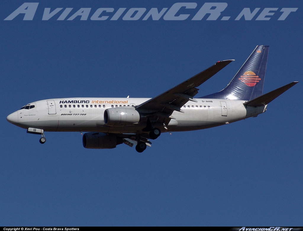 D-AHIB - Boeing 737-73S - Hamburg International
