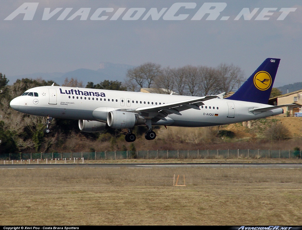 D-AIQU - Airbus A320-211 - Lufthansa