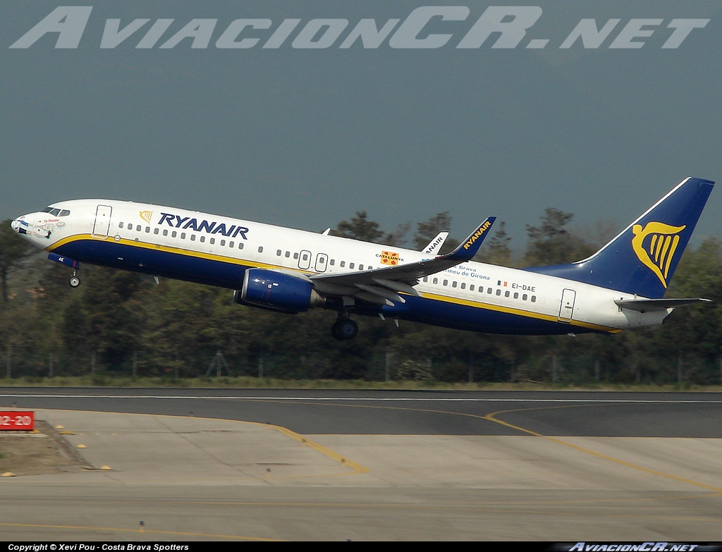 EI-DAE - Boeing 737-8AS - Ryanair