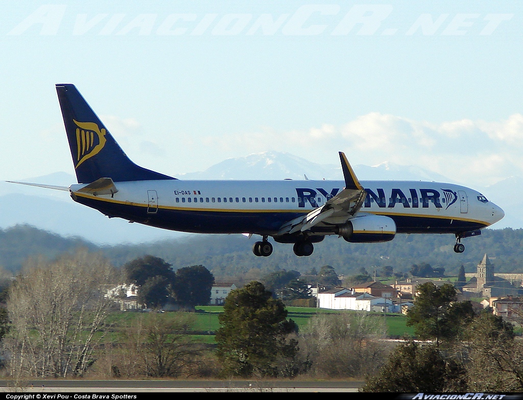 EI-DAS - Boeing 737-8AS - Ryanair