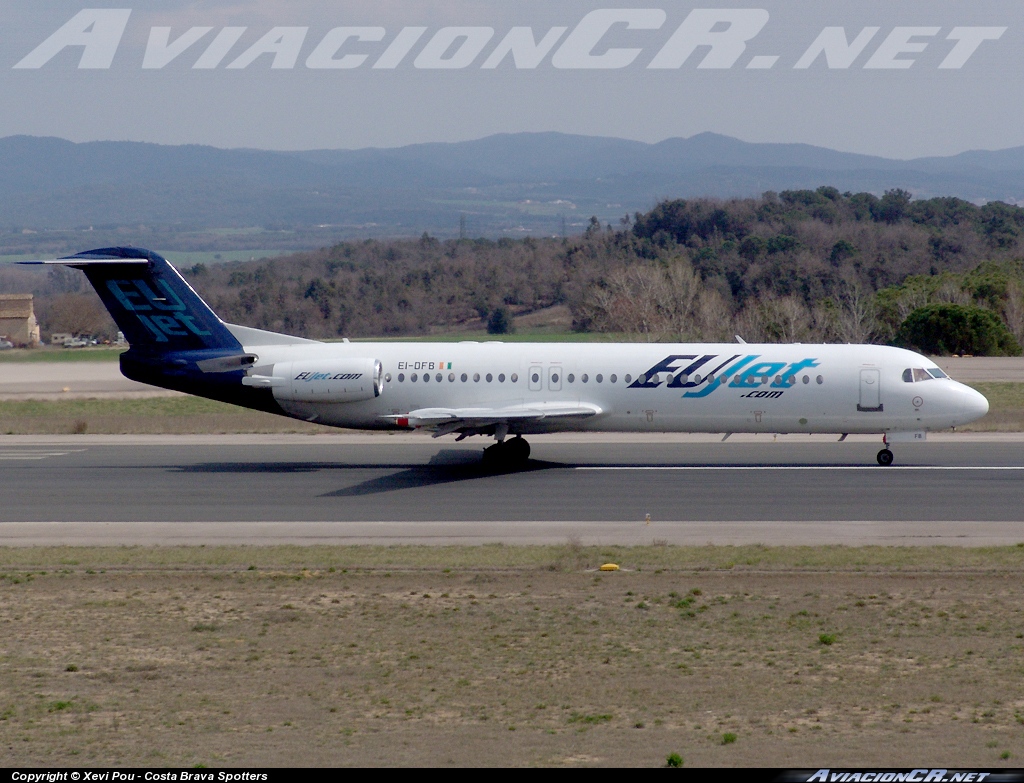 EI-DFB - Fokker F-100 - EUjet