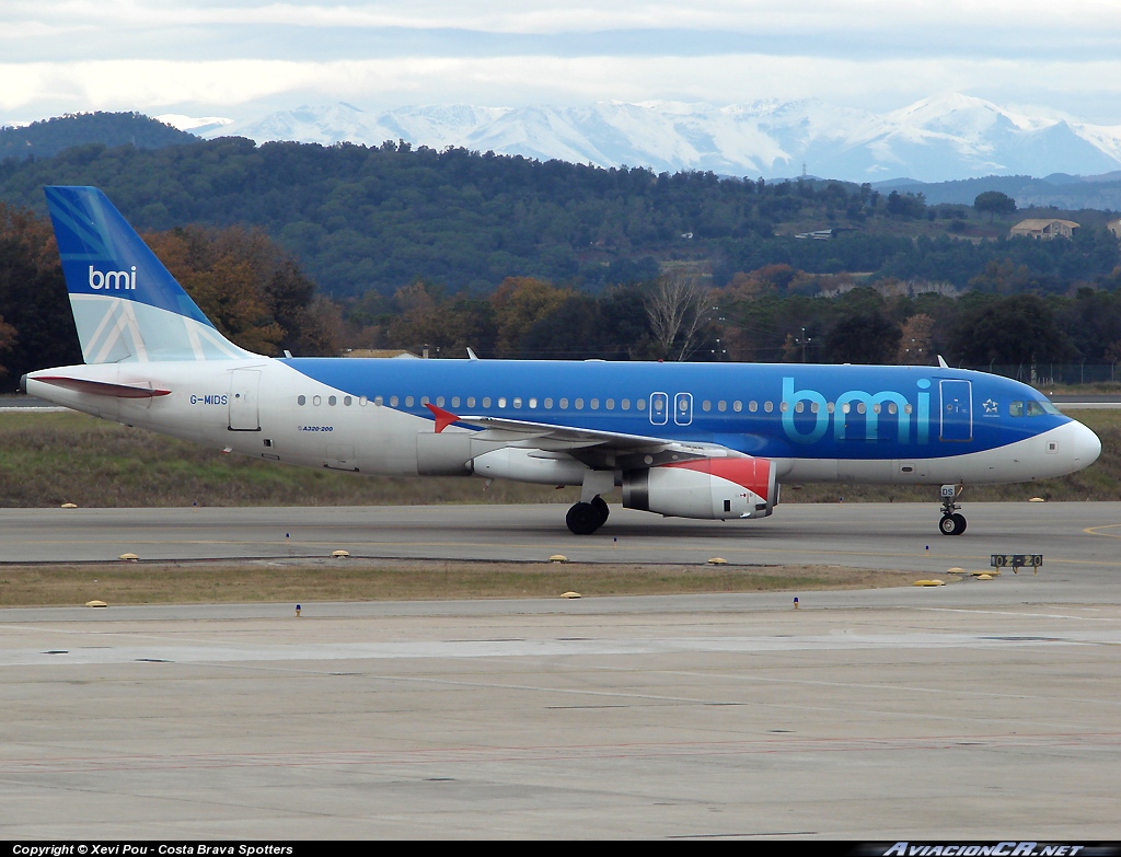 G-MIDS - Airbus A320-232 - BMI British Midland