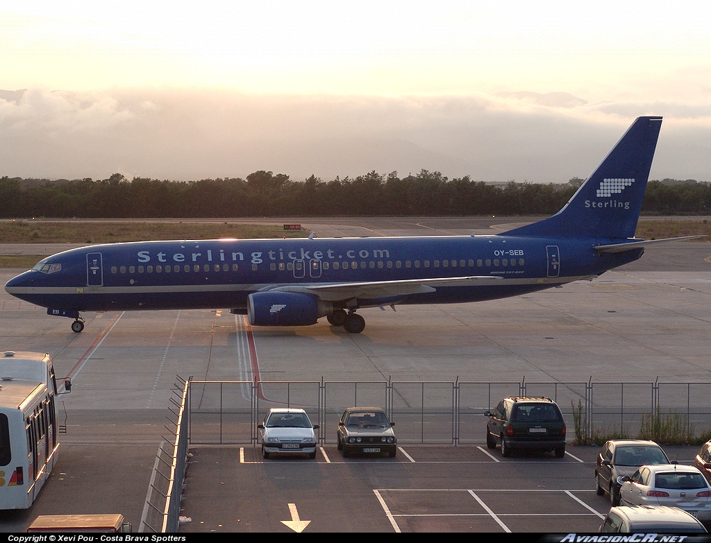 OY-SEB - Boeing 737-8Q8 - Sterling