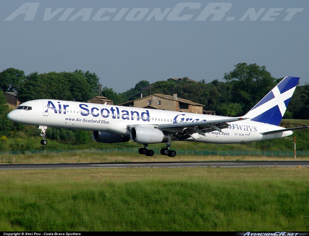 SX-BLW - Boeing 757-236 - Air Scotland