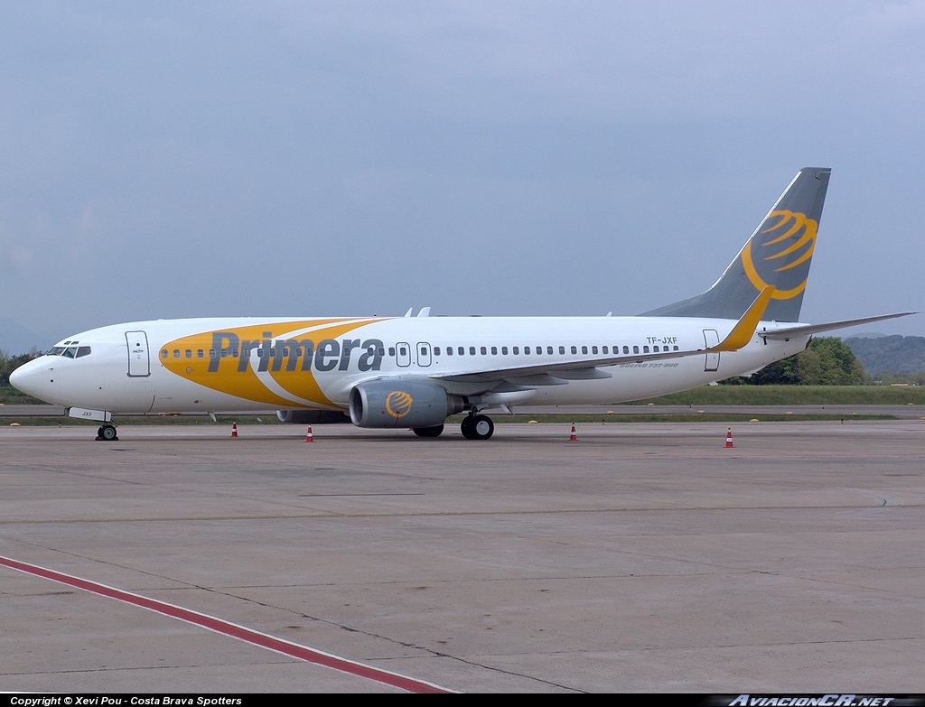 TF-JXF - Boeing 737-86N - JetX (Primera)