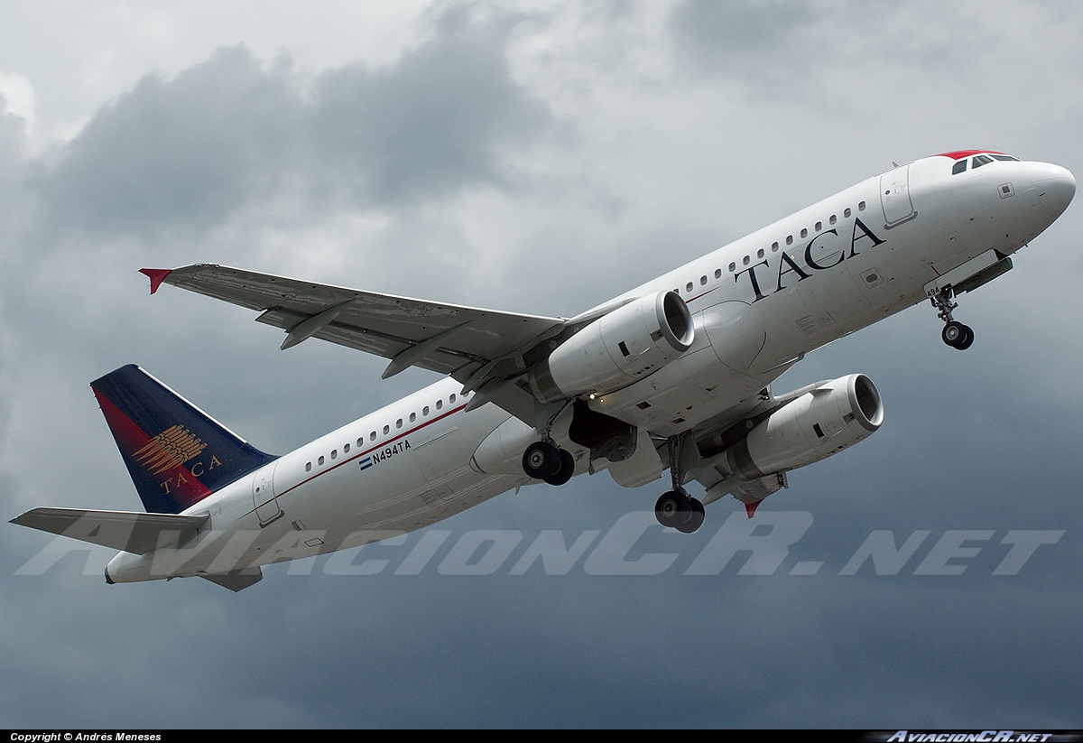 N494TA - Airbus A320-233 - TACA