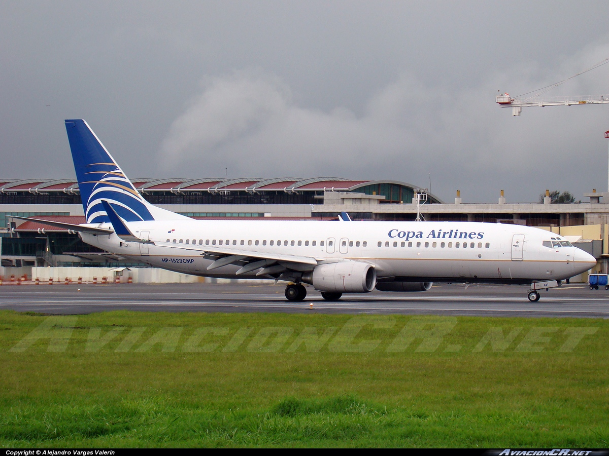 HP-1523CMP - Boeing 737-8V3 - Copa Airlines