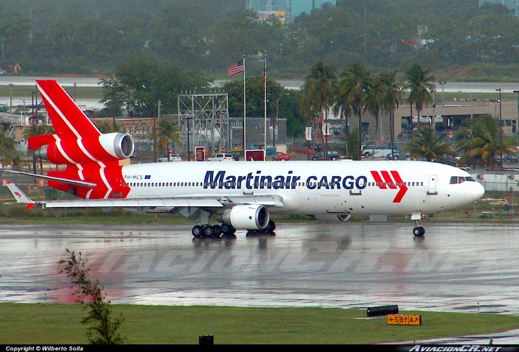 PH-MCS - McDonnell Douglas MD-11(CF) - Martinair Cargo