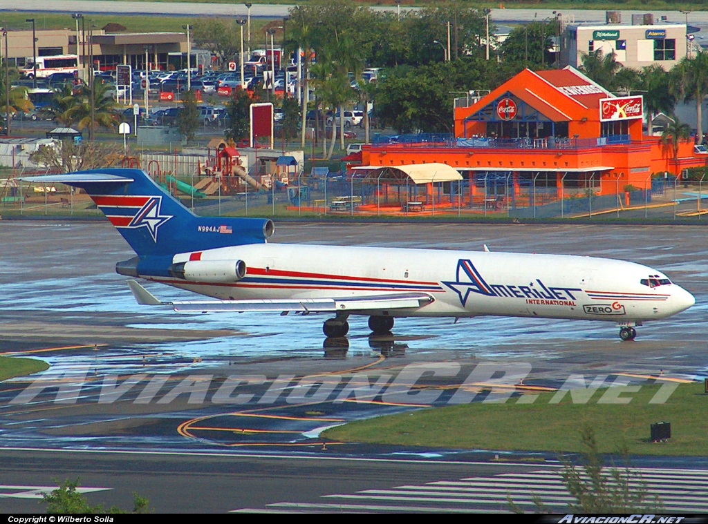 N994AJ - Boeing 727-233/Adv(F) - Amerijet International