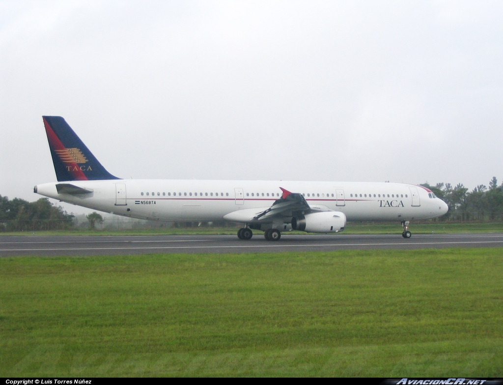 N568TA - Airbus A321-231 - TACA