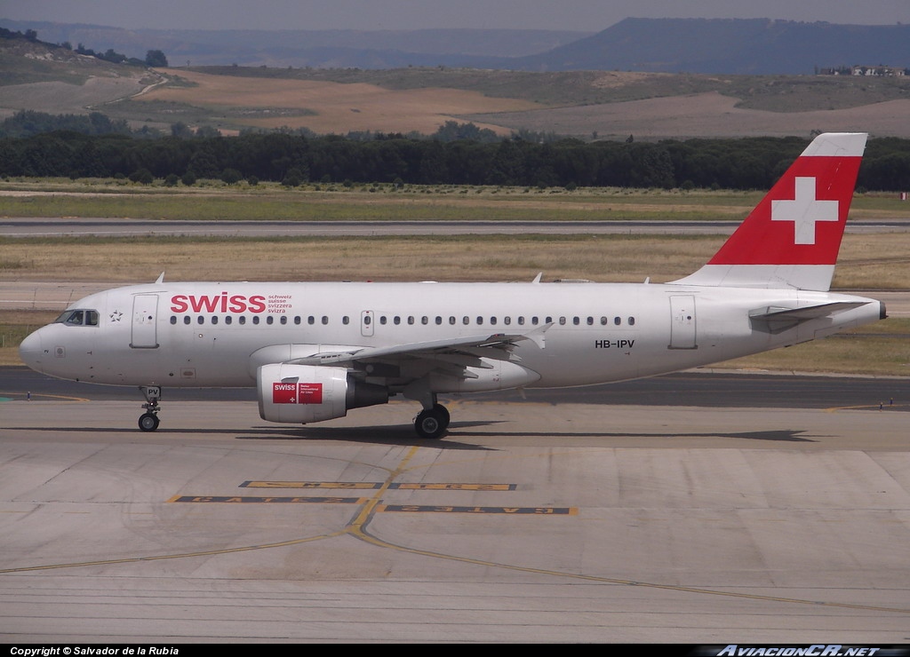 HB-IPV - Airbus A319-112 - SWISS