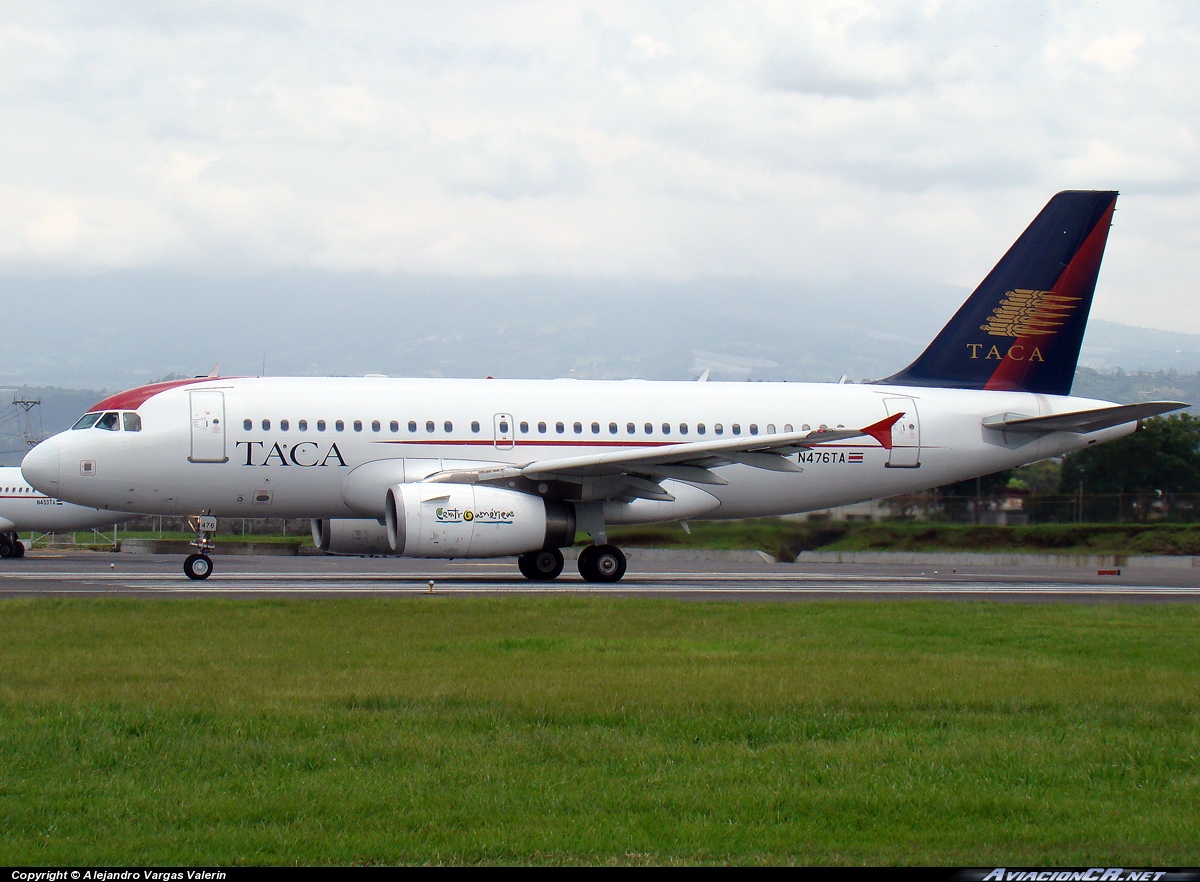 N476TA - Airbus A319-132 - TACA