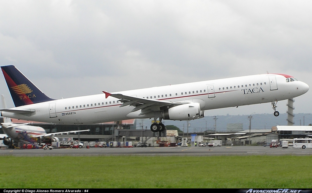 N568TA - Airbus A321-231 - TACA