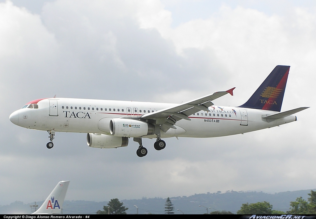 N453TA - Airbus A320-233 - TACA