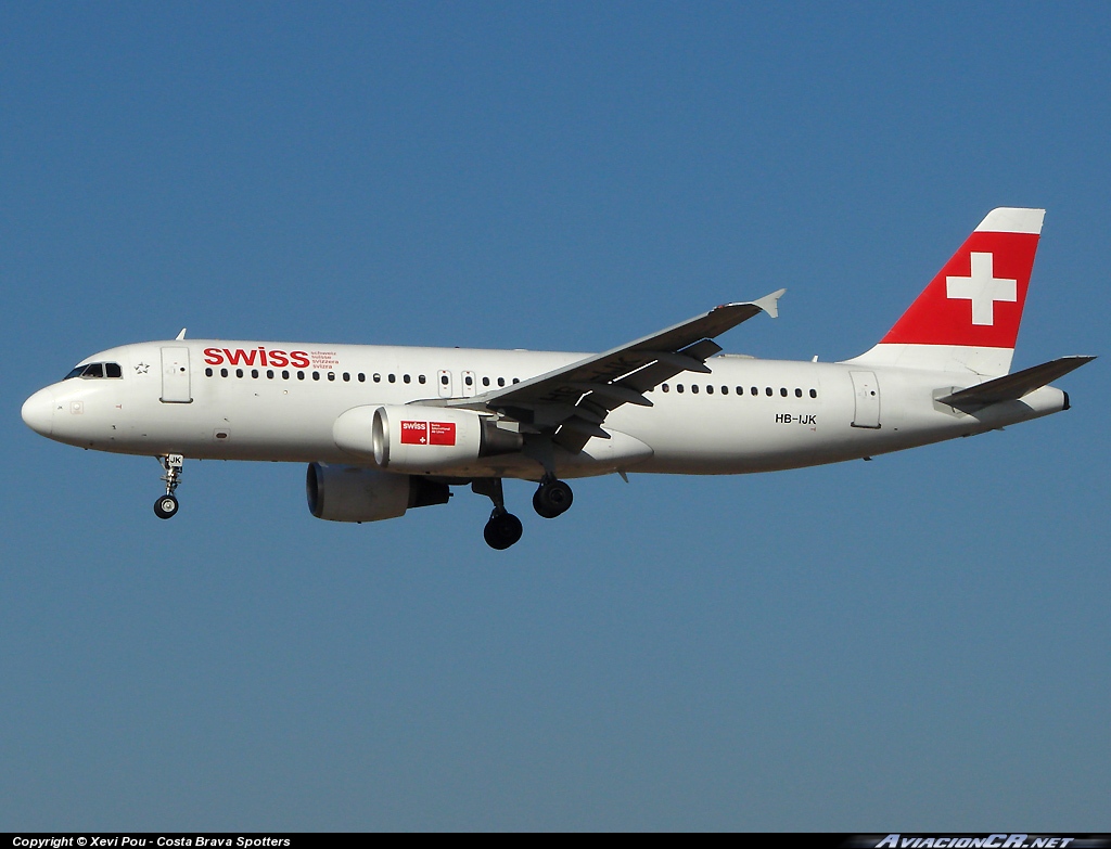 HB-IJK - Airbus A320-214 - Swiss International Air Lines
