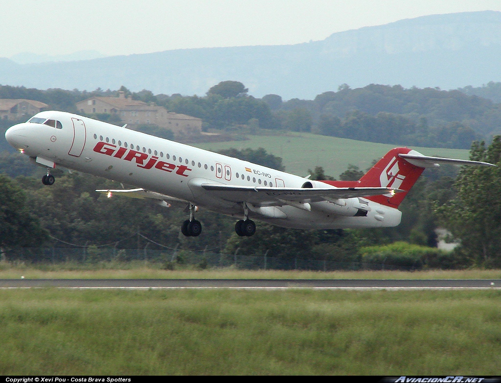 EC-IVO - Fokker 100 - GIRjet