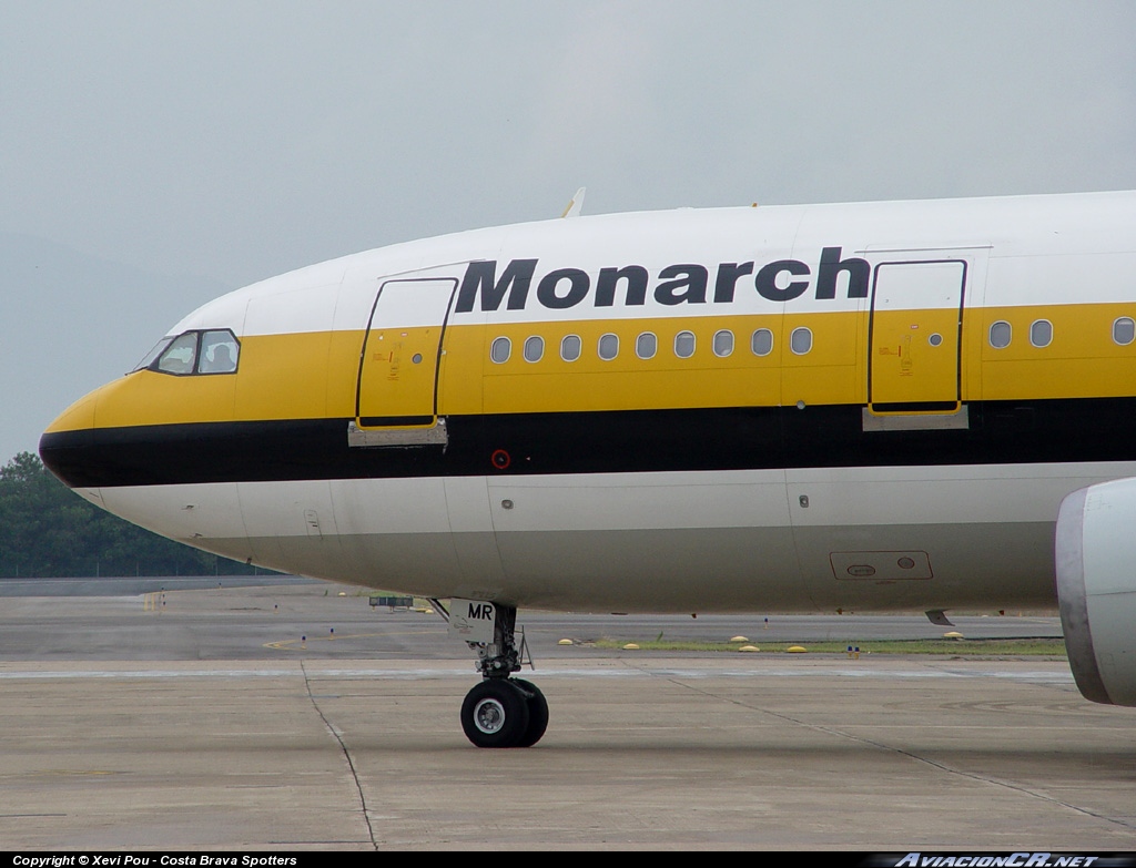 G-OJMR - Airbus A300B4-605R - Monarch Airlines