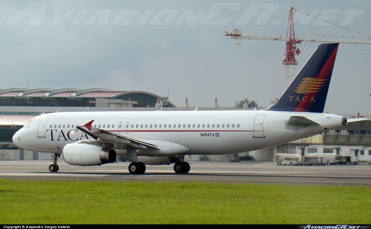 N494TA - Airbus A320-233 - TACA