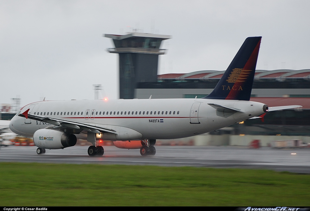 N489TA - Airbus A320-233 - TACA