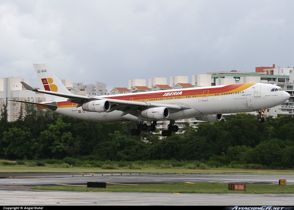 EC-GUQ - Airbus A340-313X - Iberia