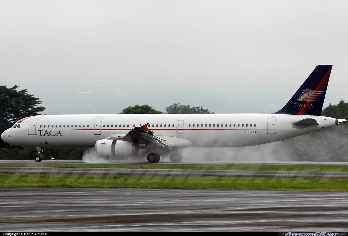 N567TA - Airbus A321-231 - TACA