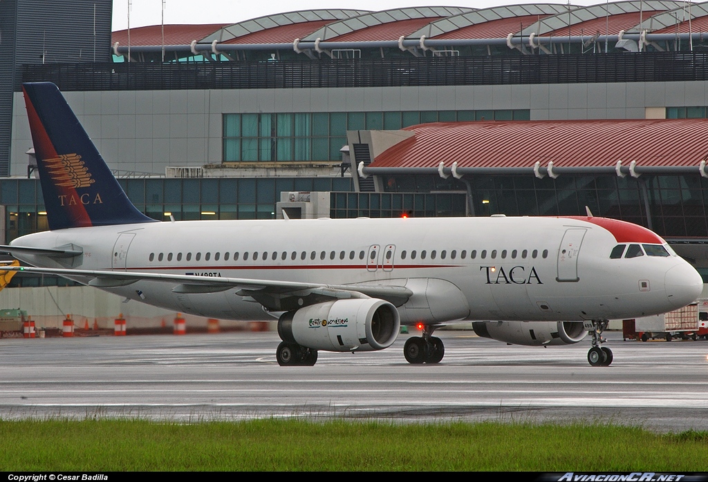N489TA - Airbus A320-233 - TACA