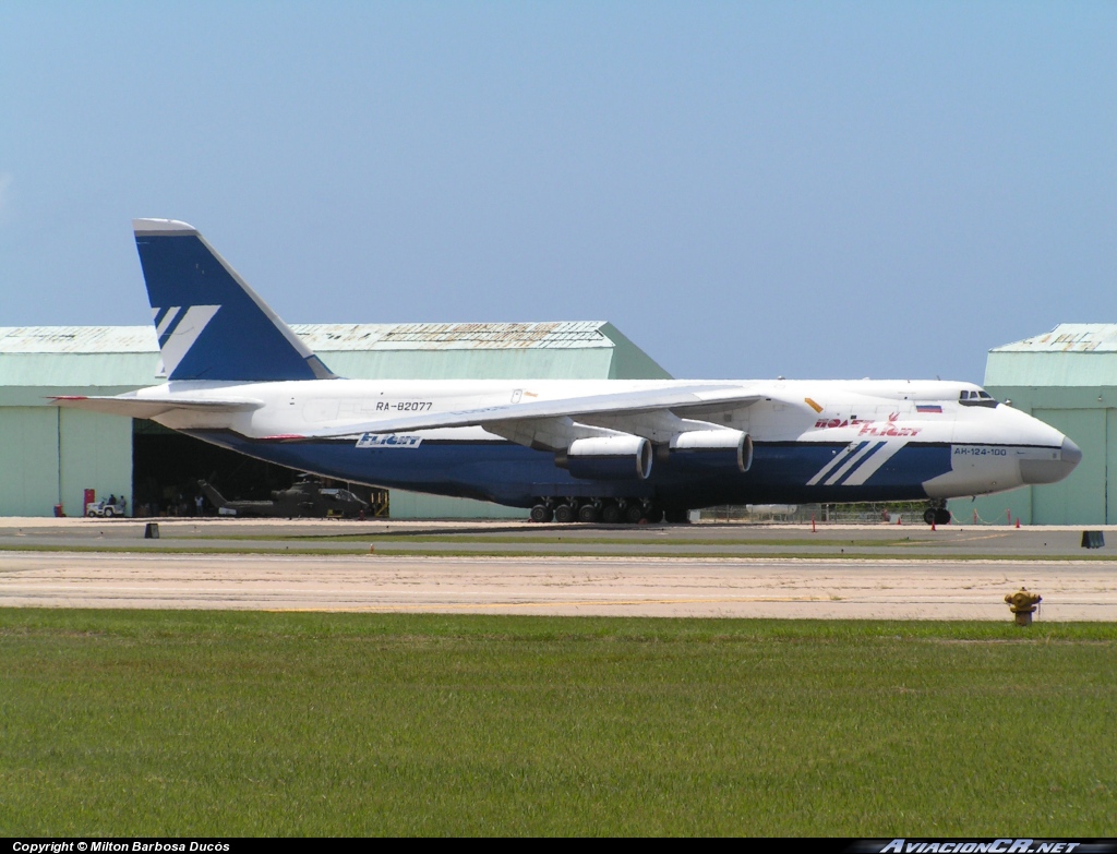 RA82077 - Antonov AN-124-100 Ruslan - Polet Air Cargo