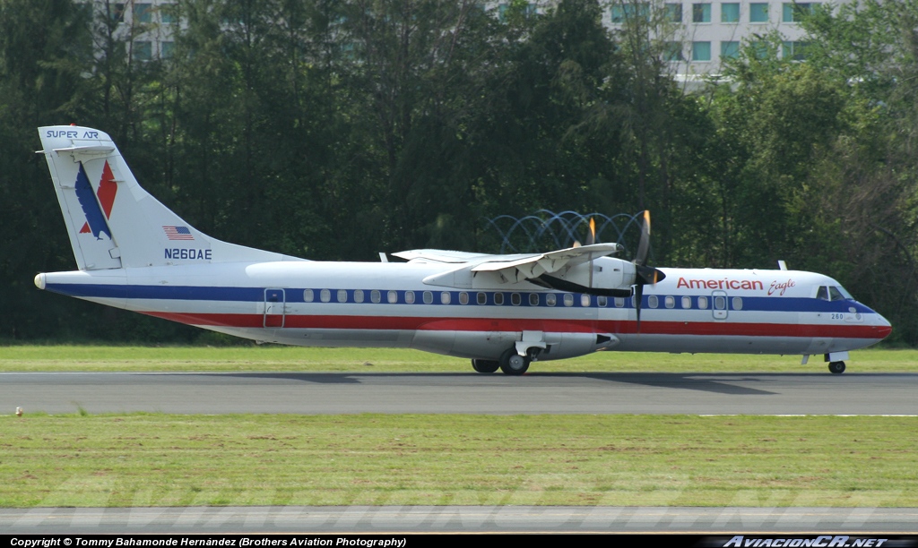 N260AE - Aerospatiale ATR-72 - American Eagle