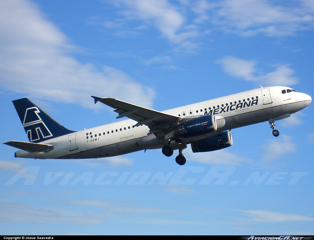 F-OHMJ - Airbus A320-231 - Mexicana