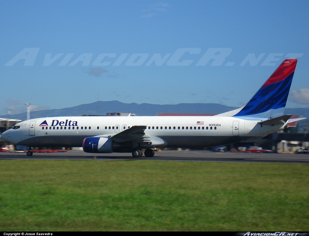 N393DA - Boeing 737-832 - Delta Air Lines