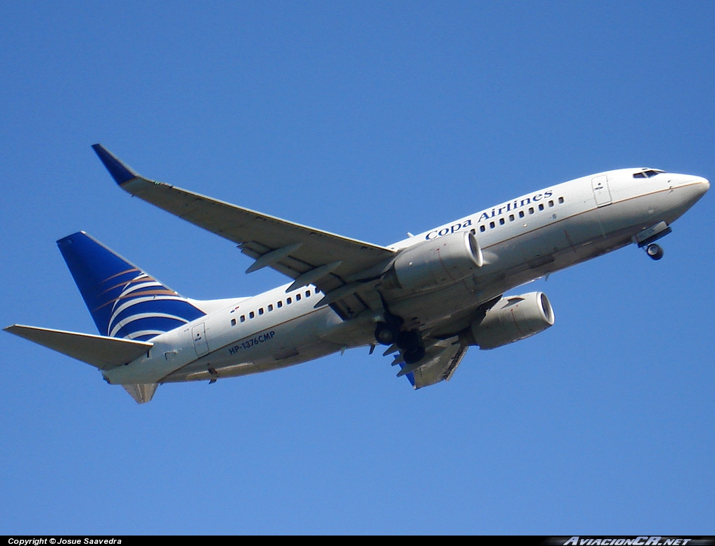 HP-1376CMP - Boeing 737-7V3 - Copa Airlines