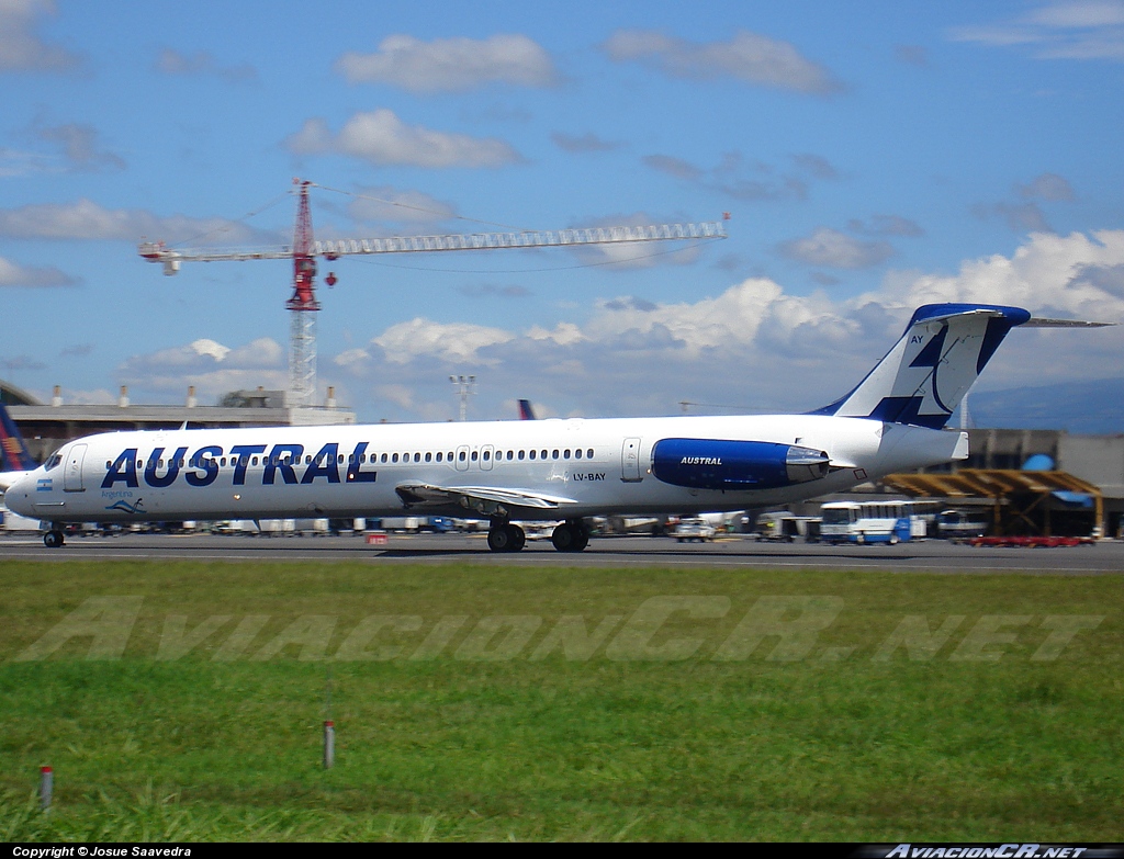 LV-BAY - McDonnell Douglas MD-83 - Austral Líneas Aéreas